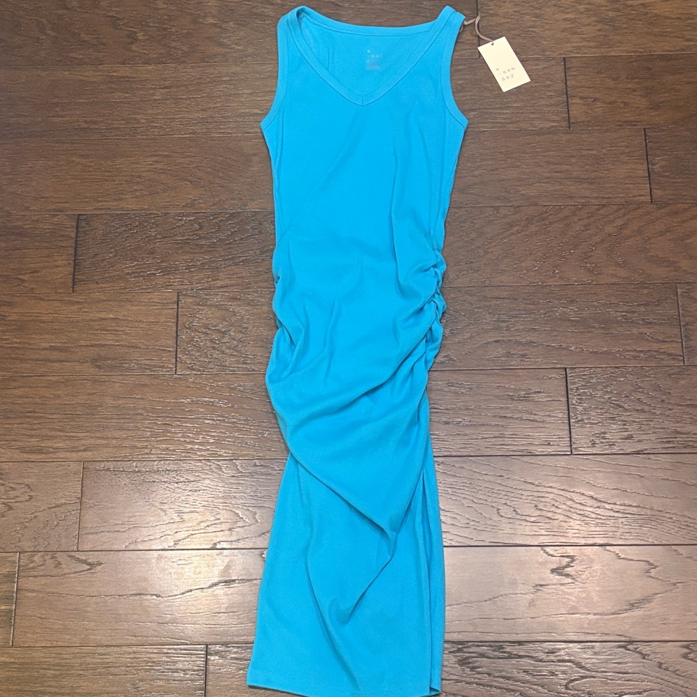 a new day Bright Blue Sleeveless Maxi Dress
